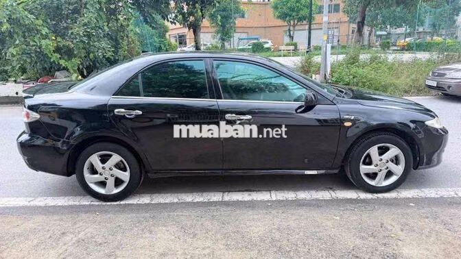 Mazda 6 2005 Tự động Đen Da