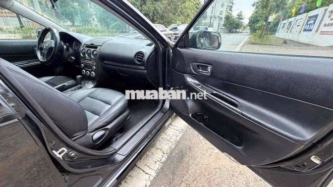 Mazda 6 2005 Tự động Đen Da