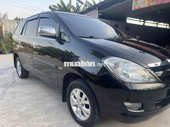 Xe gia đình chính chủ bán inova 2008 bản G số sàn