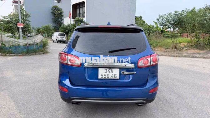 Hyundai Santa Fe 2005 Xanh Tự động - máy dầu