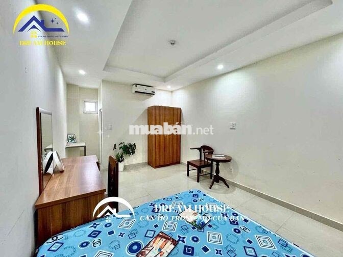 STUDIO SẴN NỘI THẤT CÓ BAN CÔNG CHUNG THOÁNG - THANG MÁY HẦM XE, HUIT