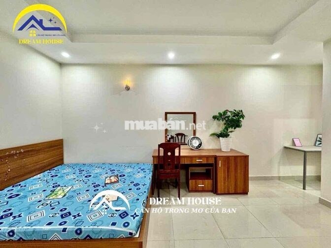 STUDIO SẴN NỘI THẤT CÓ BAN CÔNG CHUNG THOÁNG - THANG MÁY HẦM XE, HUIT