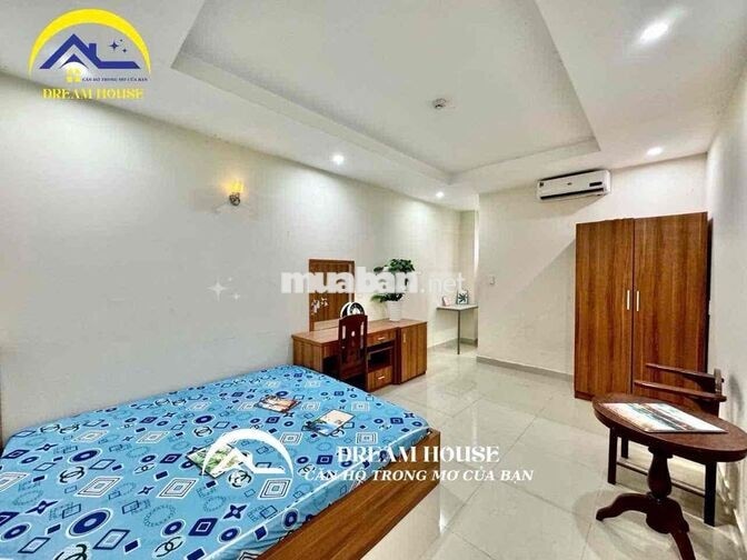STUDIO SẴN NỘI THẤT CÓ BAN CÔNG CHUNG THOÁNG - THANG MÁY HẦM XE, HUIT