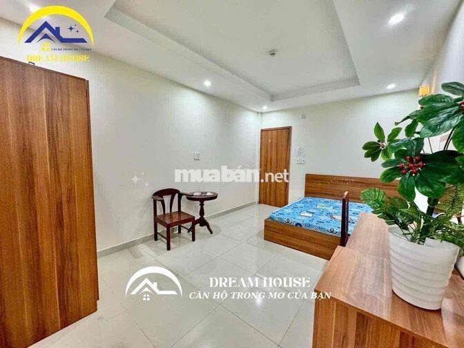 STUDIO SẴN NỘI THẤT CÓ BAN CÔNG CHUNG THOÁNG - THANG MÁY HẦM XE, HUIT