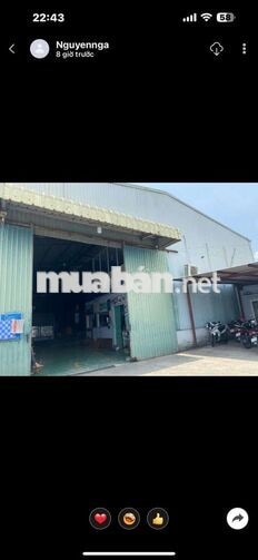 Xưởng 1450m2 An Phú Đông quận 12