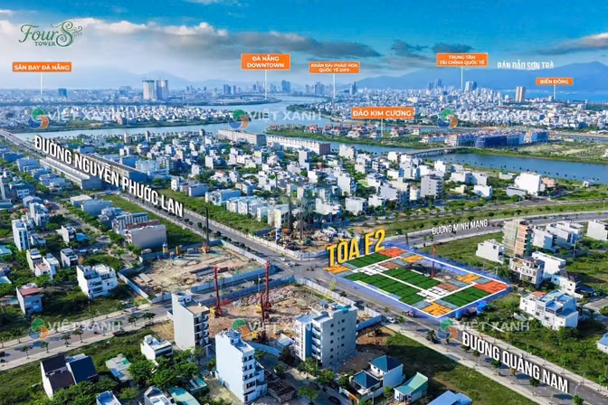 Căn hộ F2 FourS Tower Đà Nẵng chỉ hơn 2 tỷ Sun Group | Sở hữu lâu dài 