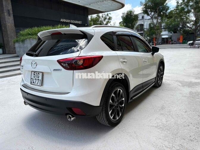 Mazda CX5 2.5 AWD 2016 Trắng 44.000 Km 1chủ