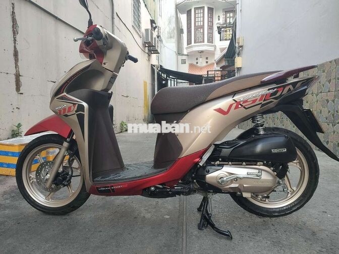 Honda Vision 2015 Đỏ bạc 49716 km
