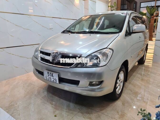 TOYOTA INNOVA G 2006 SỐ SÀN, 8 CHỖ 2 DÀN LẠNH