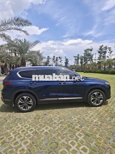Hyundai SantaFe 2020 Premium HTRAC Xanh