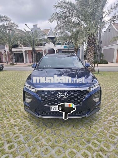 Hyundai SantaFe 2020 Premium HTRAC Xanh
