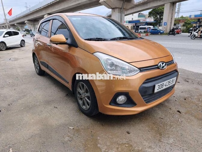 Hyundai Grand i10 1.0AT 2014 Vàng đồng