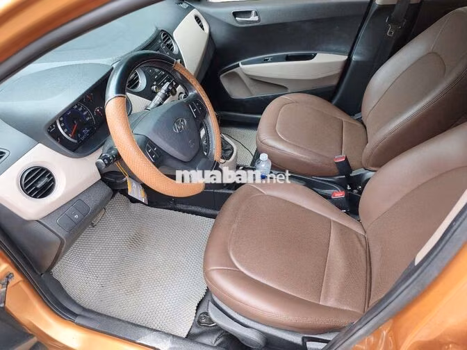 Hyundai Grand i10 1.0AT 2014 Vàng đồng