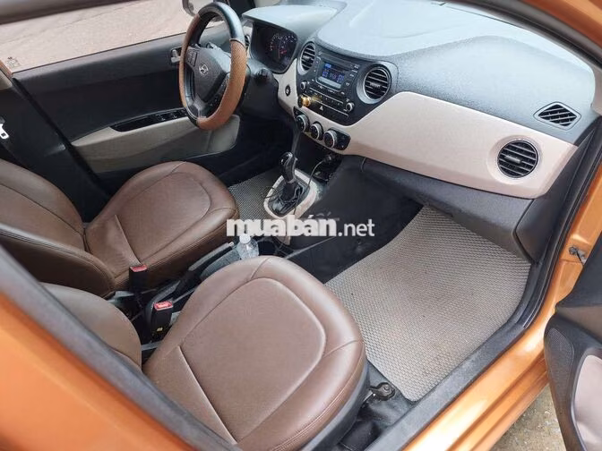 Hyundai Grand i10 1.0AT 2014 Vàng đồng