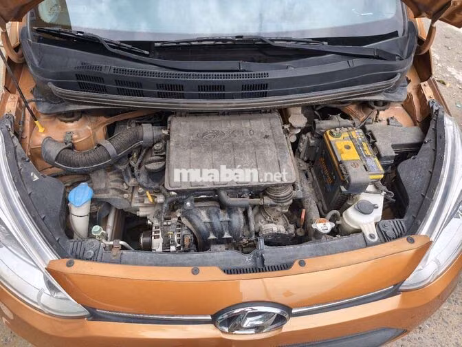 Hyundai Grand i10 1.0AT 2014 Vàng đồng