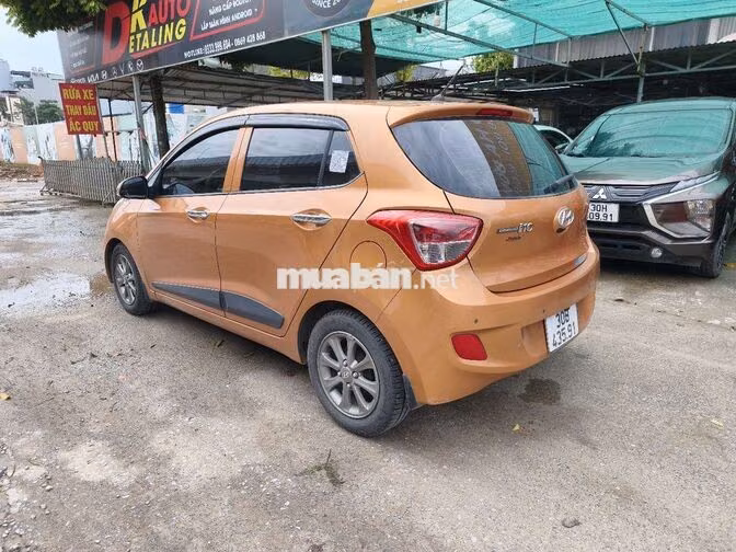 Hyundai Grand i10 1.0AT 2014 Vàng đồng
