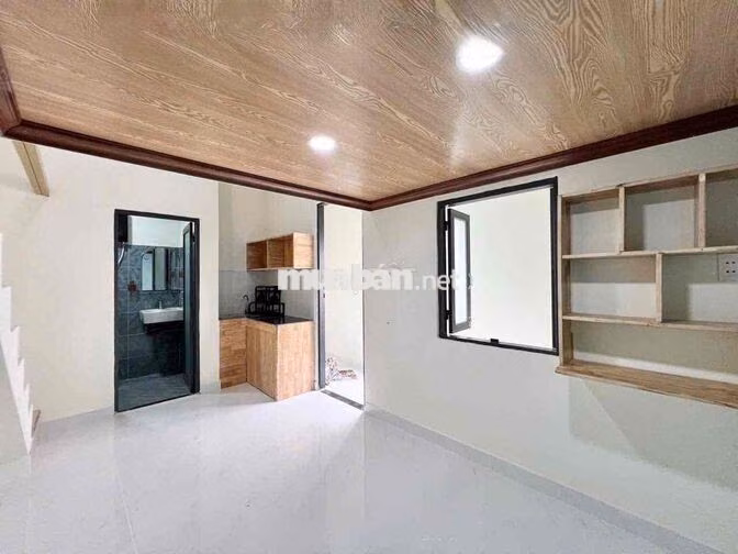 CHO THUÊ PHÒNG MỚI XÂY - CÓ NỘI THẤT QUA HUFLIT 5p - CVPM