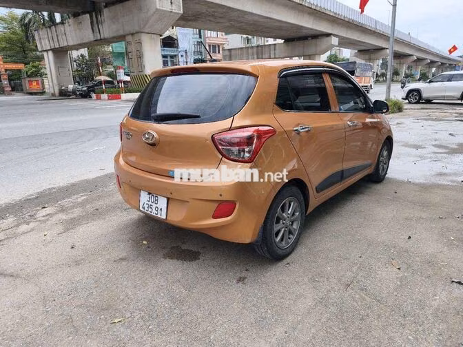 Hyundai Grand i10 1.0AT 2014 Vàng đồng