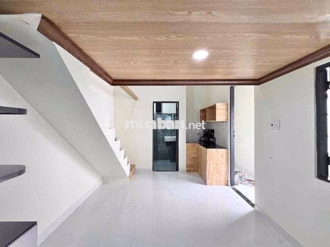 CHO THUÊ PHÒNG MỚI XÂY - CÓ NỘI THẤT QUA HUFLIT 5p - CVPM