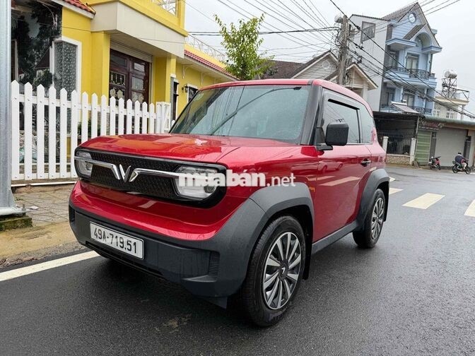 Vinfast VF3 Thuê Pin 2024 Màu Đỏ odo 18000km đẹp