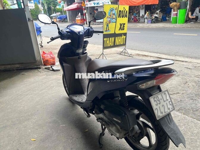 Honda Vision 2016 Xanh Đen BSTP Giao Cccd