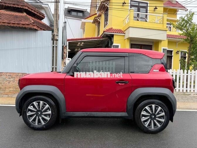 Vinfast VF3 Thuê Pin 2024 Màu Đỏ odo 18000km đẹp