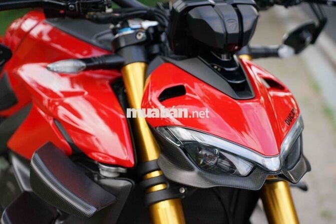 😍🍅 Ducati Streetfighter V4S 2023 Đỏ 2813 km có đổi