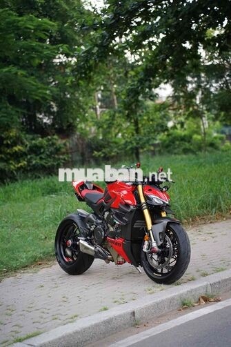 😍🍅 Ducati Streetfighter V4S 2023 Đỏ 2813 km có đổi