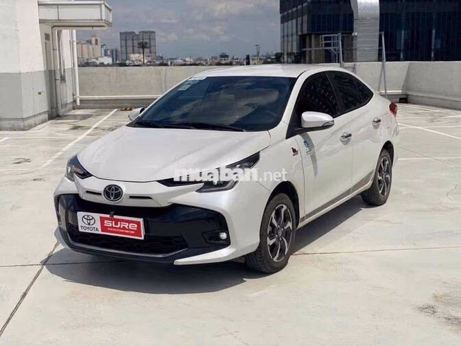 Toyota Vios 1.5G CVT 2025 Trắng 18.000 km