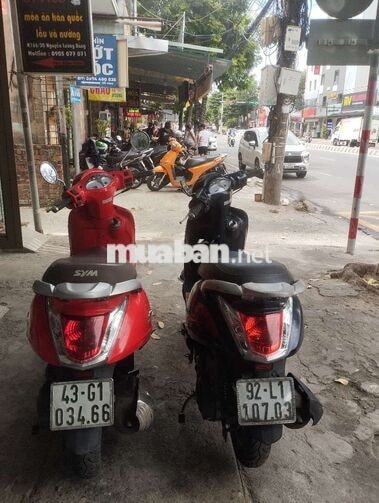 SYM Attila Elizabeth FI Đỏ, Xanh Rin êm