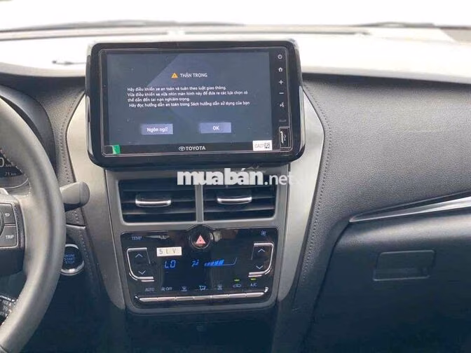 Toyota Vios 1.5G CVT 2025 Trắng 18.000 km