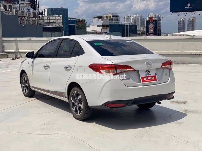 Toyota Vios 1.5G CVT 2025 Trắng 18.000 km