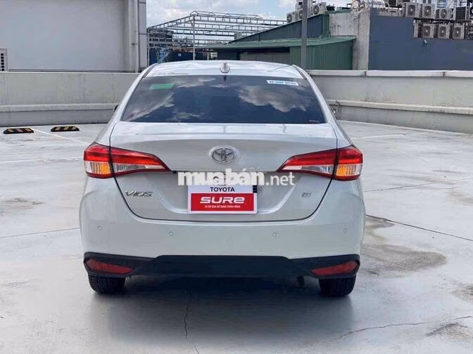 Toyota Vios 1.5G CVT 2025 Trắng 18.000 km