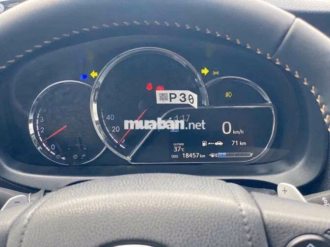Toyota Vios 1.5G CVT 2025 Trắng 18.000 km