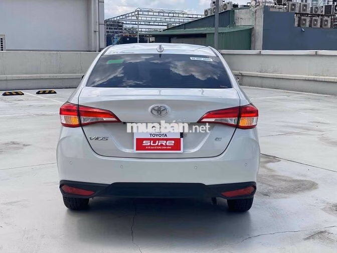 Toyota Vios 2025 1.5G CVT Trắng Tự động