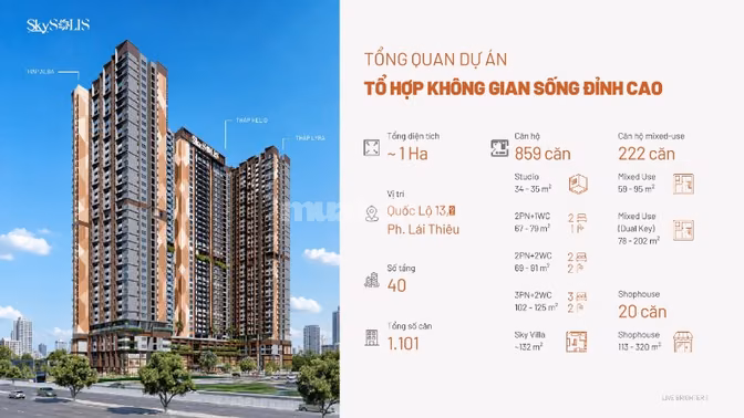 🔥 SKY SOLIS – TÂM ĐIỂM SỐNG MỚI TRÊN QUỐC LỘ 13