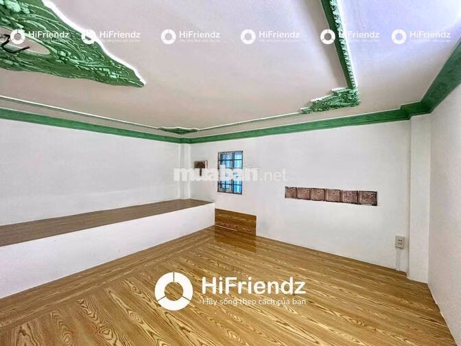 PHÒNG CÓ GÁC Q6 giáp Q5 50m2 ở được 4-5 bạn gần ĐHYD, ĐH Mở