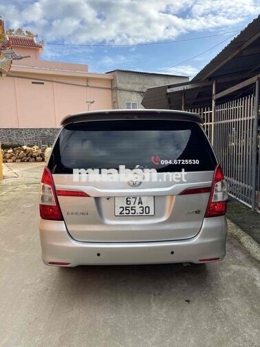 Toyota Innova Bạc 150856 km