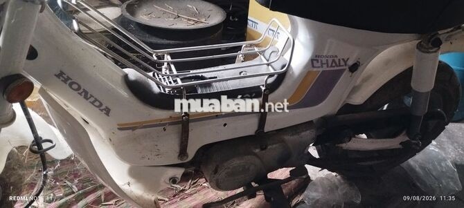 Honda Chaly Trắng Đã sơn lại
