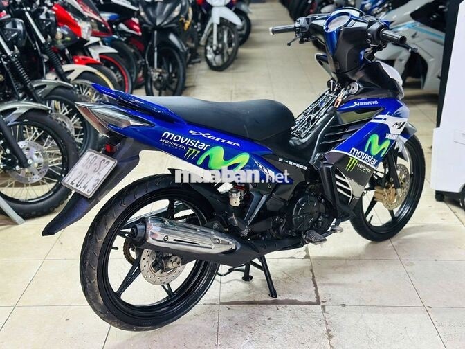 XE MÁY THỊNH PHÁT- EXCITER 135 XANH MOVISTAR 2014