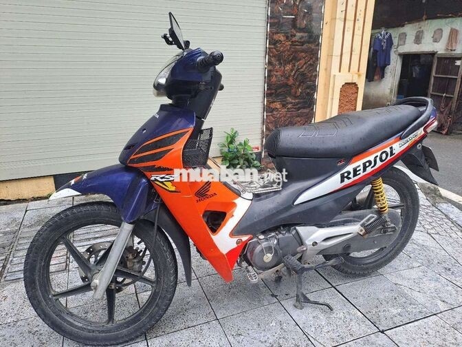 Honda Wave RS 2007 Xanh-Cam-Đen