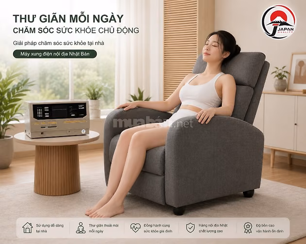 Máy Xung Điện Trị Liệu Nhật Bản Energy Tron YK-9000