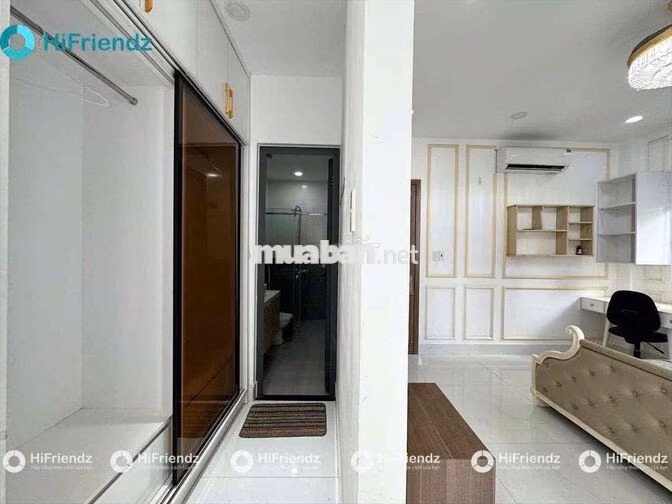 CĂN HỘ STUDIO BAN CÔNG CAO CẤP 25m2 THANG MÁY HẦM XE GẦN HVHK, SÂN BAY