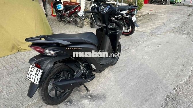 Honda Vision 2021 Đen nhám ( hỗ trợ góp )