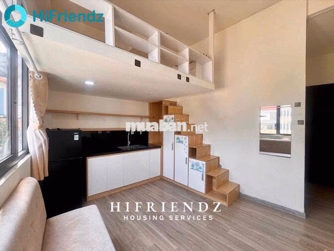 Phòng mới có gác thang máy quận 4 rộng 30m2 - thoáng gần NTTU, ULAW