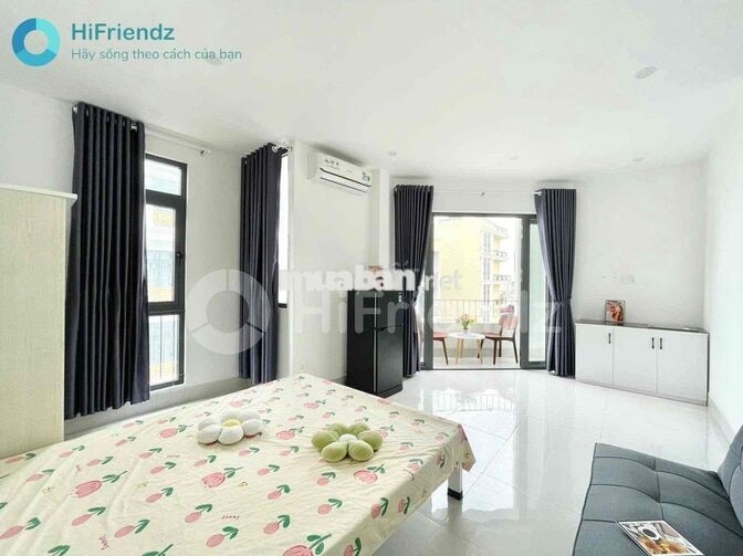 STUDIO FULL NỘI THẤT BAN CÔNG SIÊU THOÁNG NGAY GẦN BỆNH VIỆN BÌNH TÂN