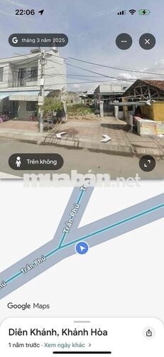 Chính chủ- Mặt tiền bờ ké Trần Phú- Diên Khánh