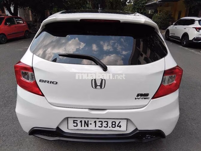 Honda Brio Trắng Nhập khẩu 60999 km