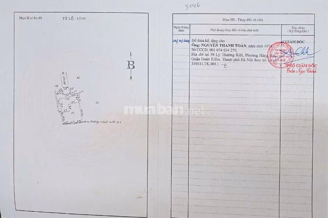 Cần bán nhà cạnh Dòng Chúa Cứu Thế