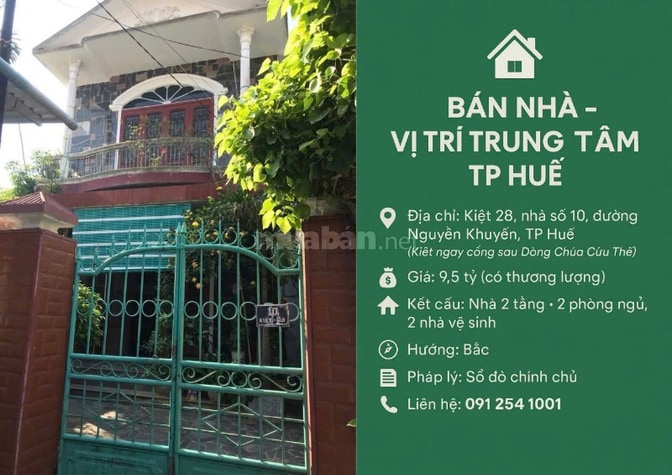Cần bán nhà cạnh Dòng Chúa Cứu Thế